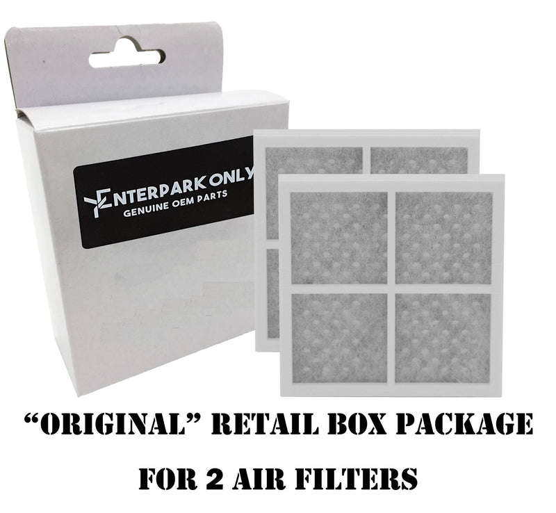 469918 Premium Quality Cost Effective Version for Replacement of Fresh Refrigerators Air Filter, 2 Filter (Box), Compatible with LT120F ADQ73214404 2 Air Filter 469918 (Box Package)