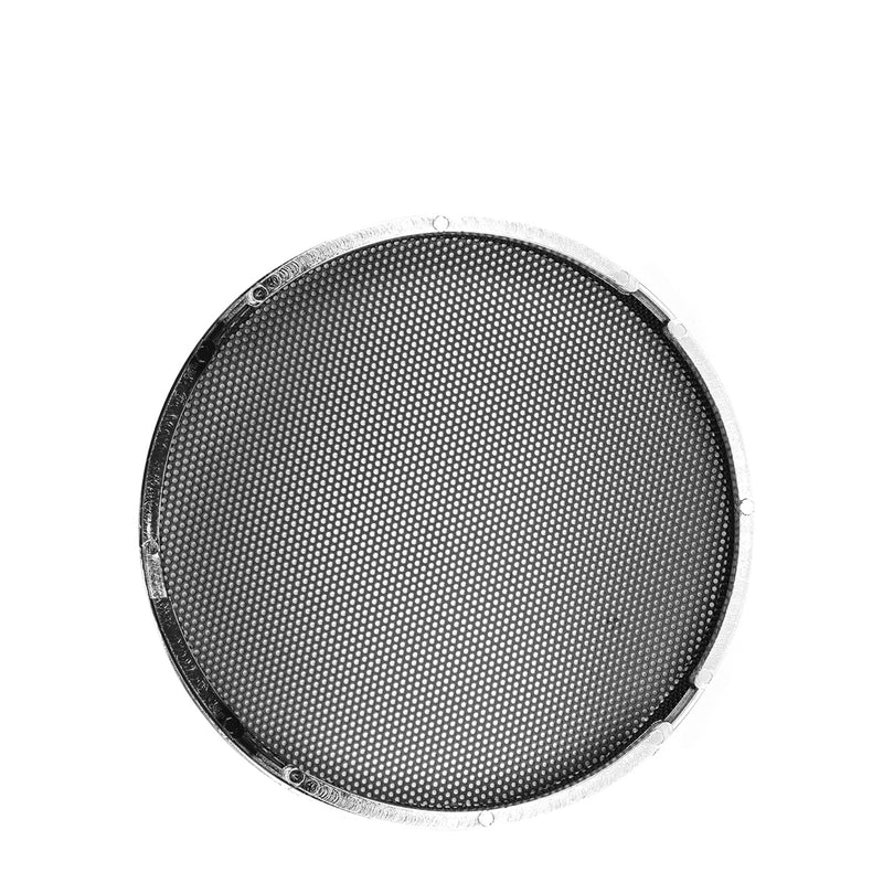 Fielect 4inch Speaker Grill Mesh Decorative Circle Woofer Guard Protector Cover Audio Accessories Black Grill Silver Trim