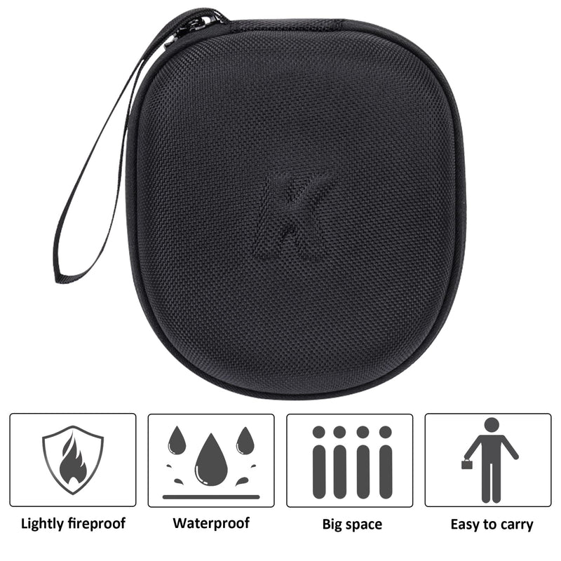 Khanka Hard Travel Case Replacement for Walker's Razor Slim Electronic Muffs Hearing Protection Earmuffs, Case Only