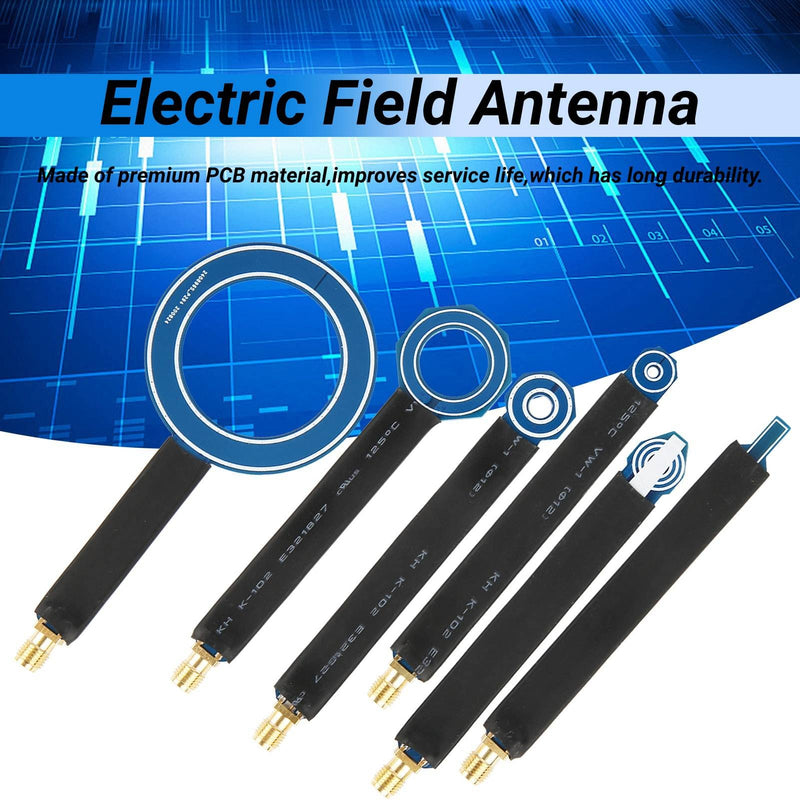 SALUTUYA Set of 6 Near Field Magnetic Field Probes EMC EMI EMI Near Field Probes Connect to Spectrum Analyzer Electronic Components Accessories Radiation Test Antenna
