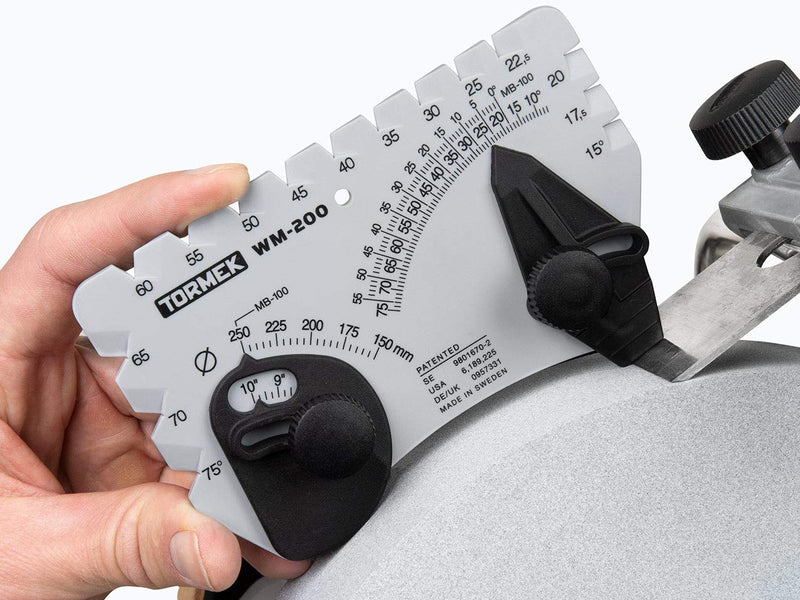 Angle Setter for Sharpening System Tormek WM-200 Angle Master. Sets the Perfect Angle for Sharpening Blades. Works on Tormek Sharpening Systems. 1-(Pack)