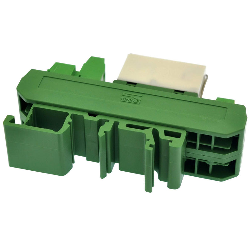 Electronics-Salon AC 115V Slim DIN Rail Mount 8Amp DPDT Power Relay Interface Module, 115VAC Relay Module RTE24615 115VAC
