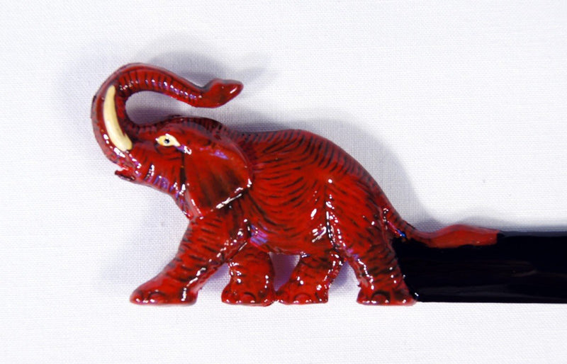 LX Hand Painted Red Elephant Letter Opener