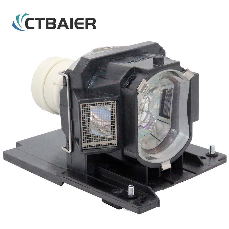 CTBAIER DT01021 Projector Lamp with Housing for Hitachi CP-X2010N CP-X2011N CP-X2010 CP-X2514WN CP-X2510 CP-X2510N CP-X3011 CP-X4014WN CP-X4011N CP-X2011 Replacement Projector Lamp