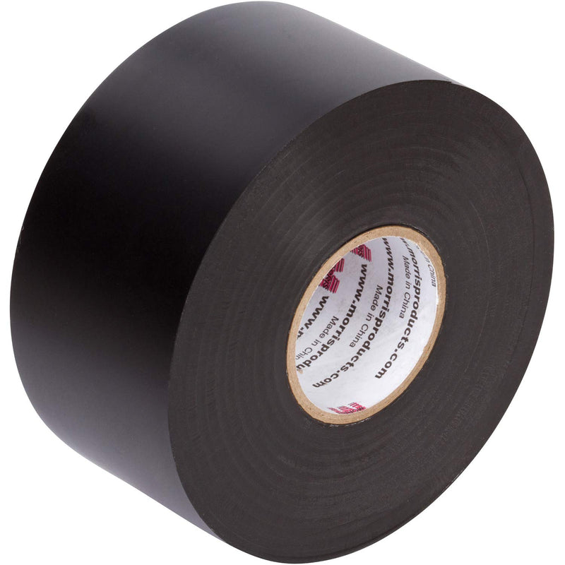 Morris Products 60272 Tape Roll, 2” X 100ft X 20Mil, Black