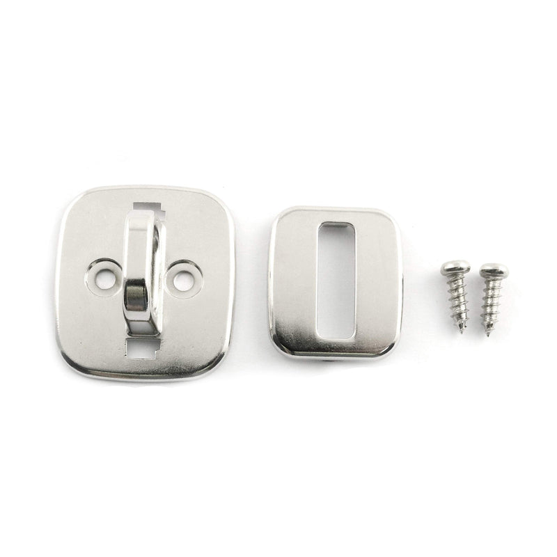 RLECS Security Anchor Base Plate for Keyed or Combination Cable Locks, Desk Mount Anchor Accessory for Cable Locks, Anti-Theft Security Base Universal Lock Plate Laptop Lock
