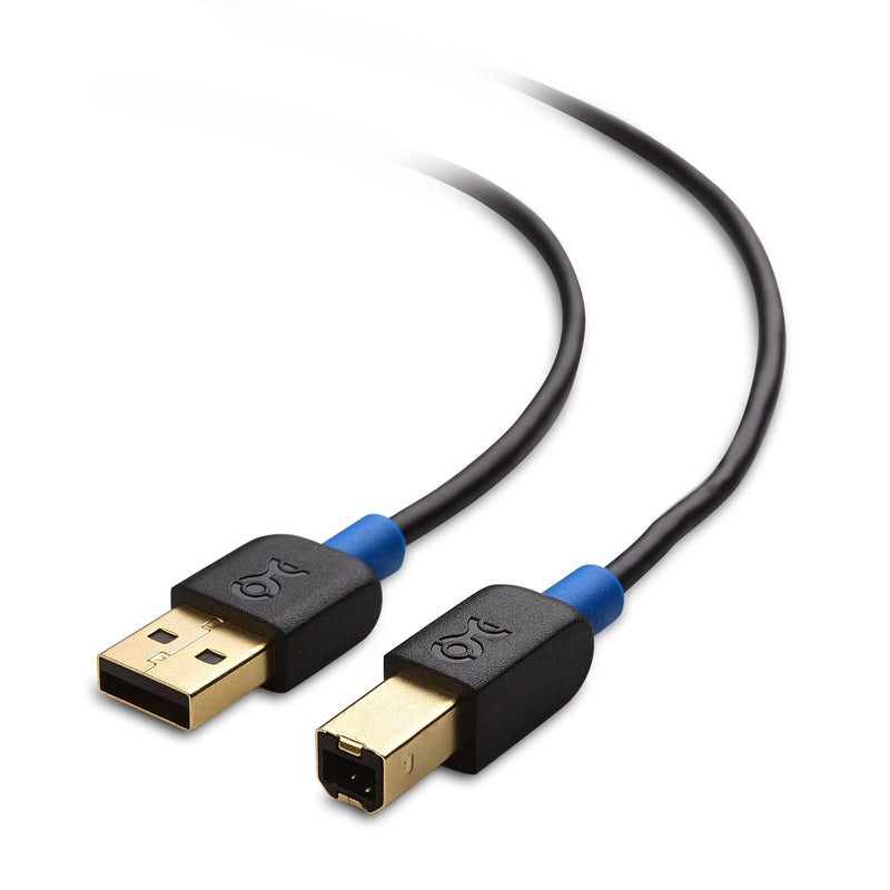 Cable Matters 3-Pack USB 2.0 A to B USB Printer Cable - 6 ft 6 Feet