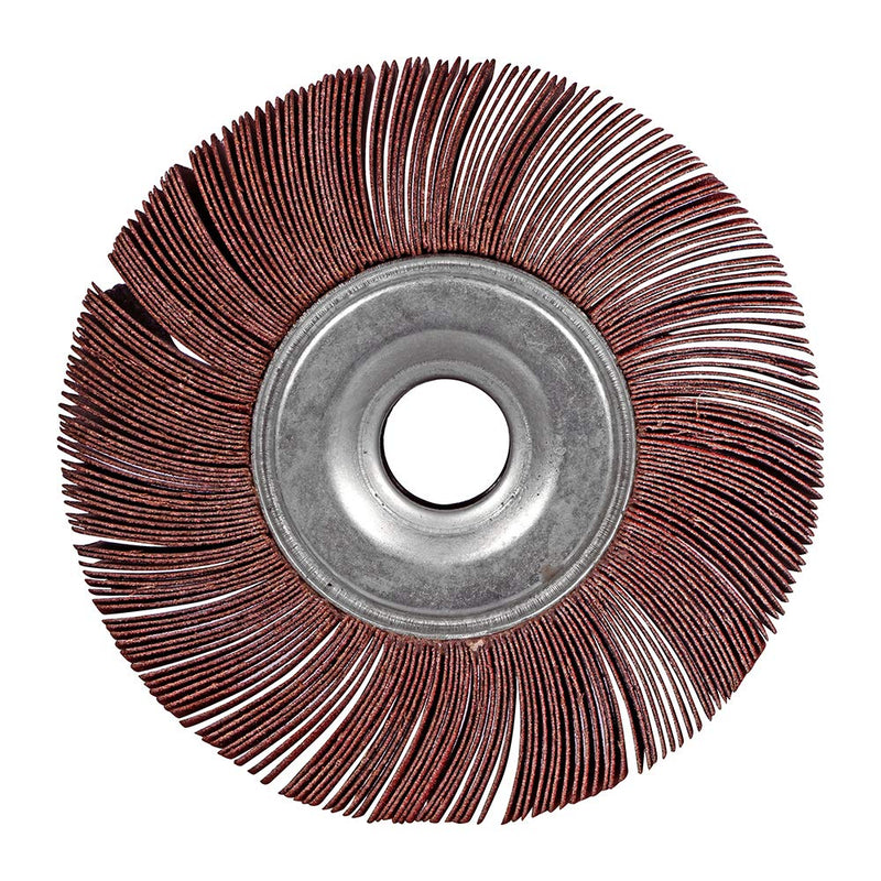 BHA Unmounted Flap Wheel for Bench Grinder, 6" x 2" x 1" (120 Grit) 120 Grit