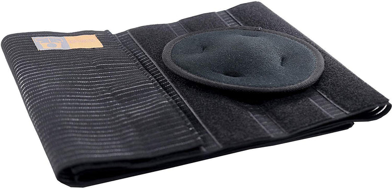 Plus Size Umbilical Hernia Support Belt I Pain and Discomfort Relief from Umbilical, Navel, Ventral and Incisional Hernias I Hernia Binder for Big Men and Large Women I XXXL/3XL 3X-Large (Pack of 1)