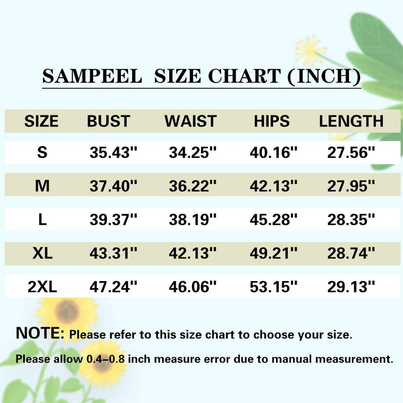 SAMPEEL Women's Basic V Neck T Shirts Side Split Tunic Tank Tops 101-tank Black Small