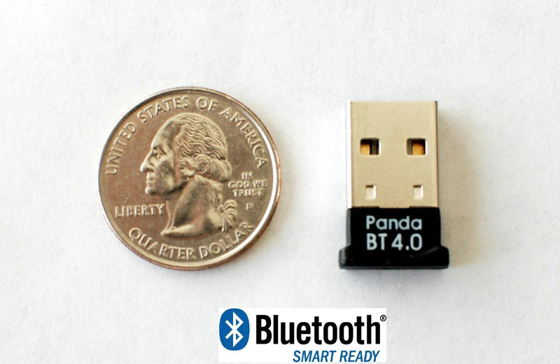 Panda Bluetooth 4.0 USB Nano Adapter - Windows XP/Vista/7/8/8.1/10, Mint, Ubuntu, Fedora, openSUSE, Lubuntu, Zorin, BackTrack5 R3, Kali Linux, Raspbrian Wheezy and OpenELEC