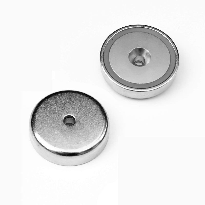 200 LB Super Strong Neodymium Cup Magnet 2" Countersunk Permanent Magnet, The World's Strongest & Most Powerful Rare Earth Magnets by Applied Magnets