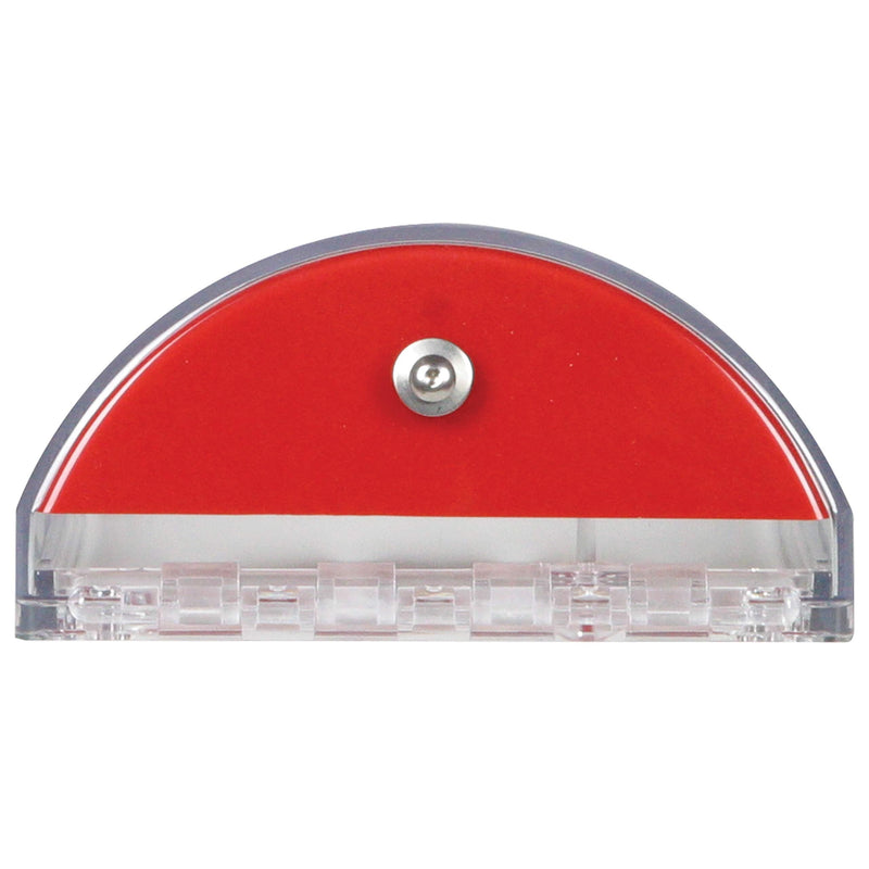 Safety Technology International, Inc. STI-13010FR Universal Stopper®, Flush Mount and Fire label, Indoor/Outdoor Protective Polycarbonate Cover for Pull Stations or Call Points Red