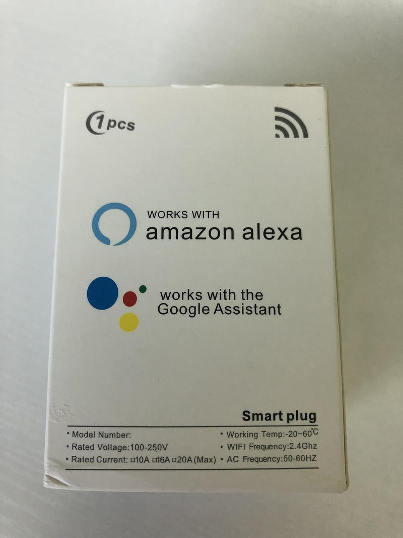 WiFi socket with power measurement - power consumption energy cost meter voice control with Alexa/Google Home electricity meter WiFi Smart Plug Home 4PC 4-piece