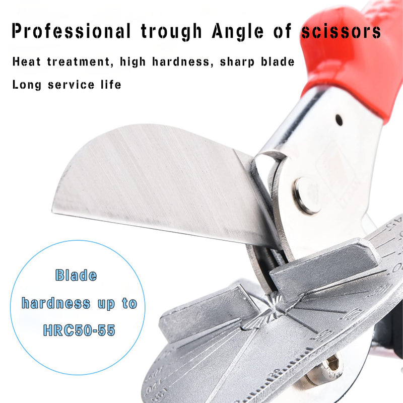 CARCLOTHES Miter Snips Replacement Blade,SK5 Steel Angle shears Blade,2 pcs Miter Trim Cutter Replacement Blade for Miter Cutter,Universal Angle miter Shear Replacement Blade