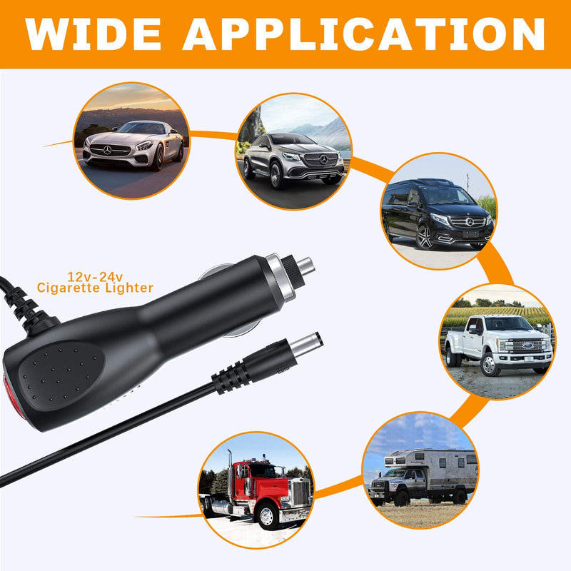 Itomoro Baby Car Mirror, Back Seat Baby Car Camera with HD Night Vision Function Car Mirror Display, Reusable Sucker Bracket, Wide View, 12V Cigarette Lighter, Easily Observe the Babyâ€™s Move