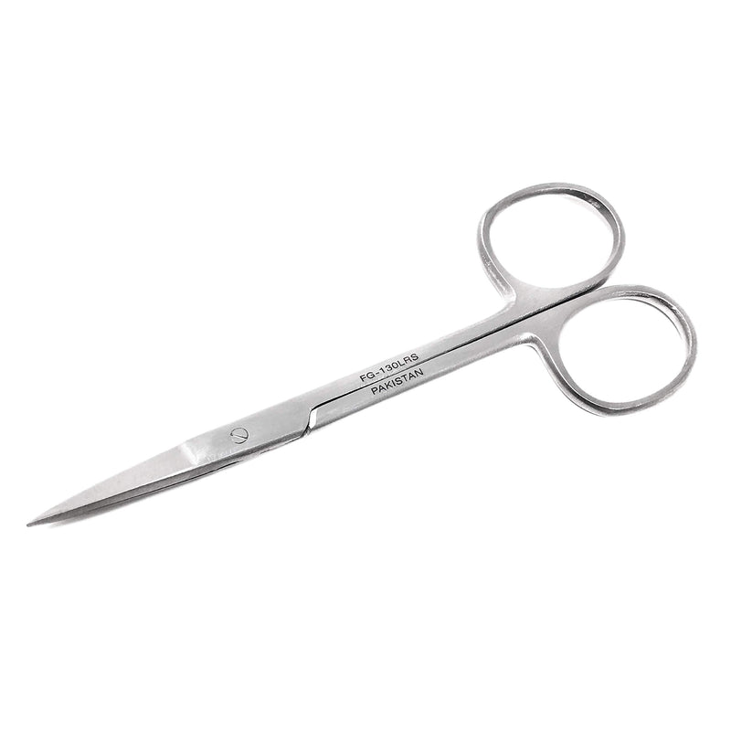 Cynamed Iris Micro Dissecting Precision Lab Scissors, Fine Point Straight - Perfect for Doctors, Nurses, EMS, Students, Education & Training and More (Pack of 3)