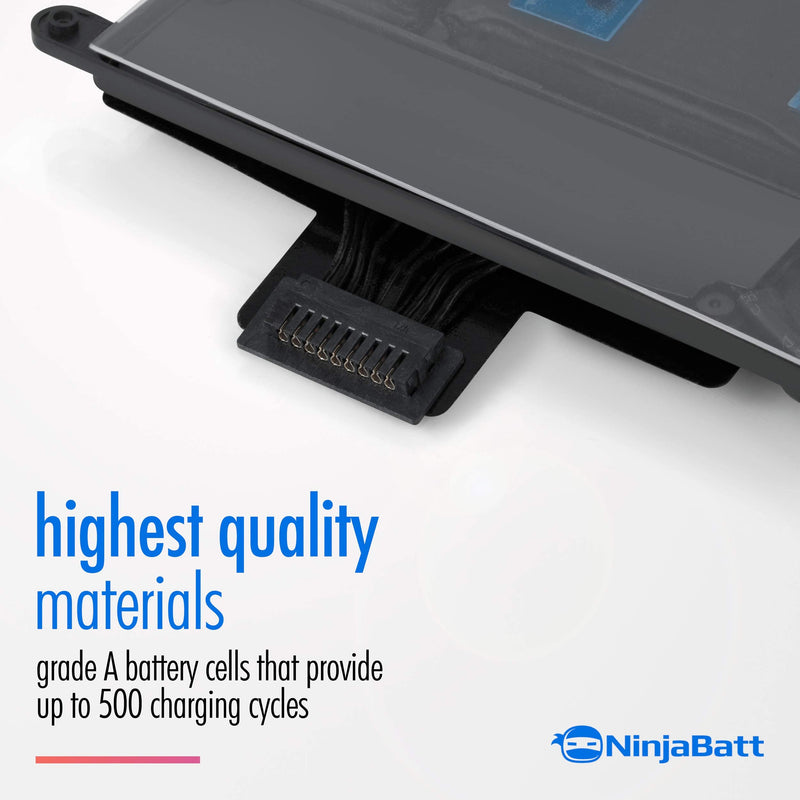 NinjaBatt Battery A1502 A1582 for Apple MacBook Pro Retina 13â€ A1493 [2013 2014 2015 Years] - Long Lasting [71.8Wh/11.43V]