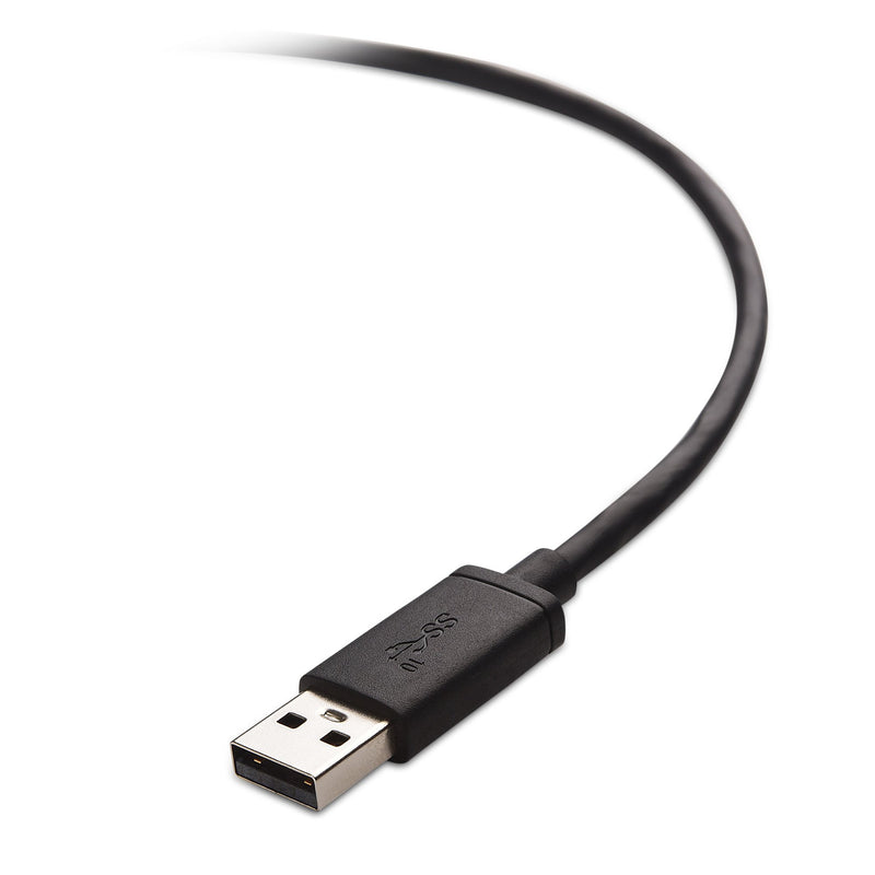 Cable Matters USB-IF Certified 10 Gbps Gen 2 USB A to USB C Cable (USB C to USB Cable) in Black 3.3 Feet