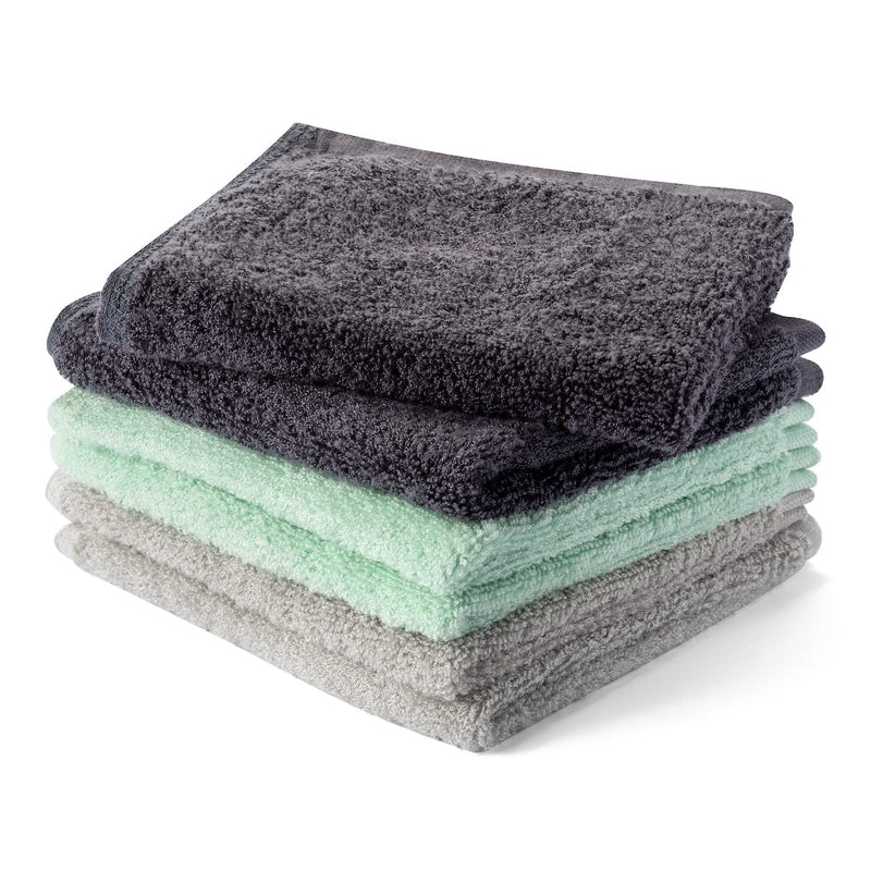 Bamboo Bidet Towels, Pack of 6, Assorted Colors