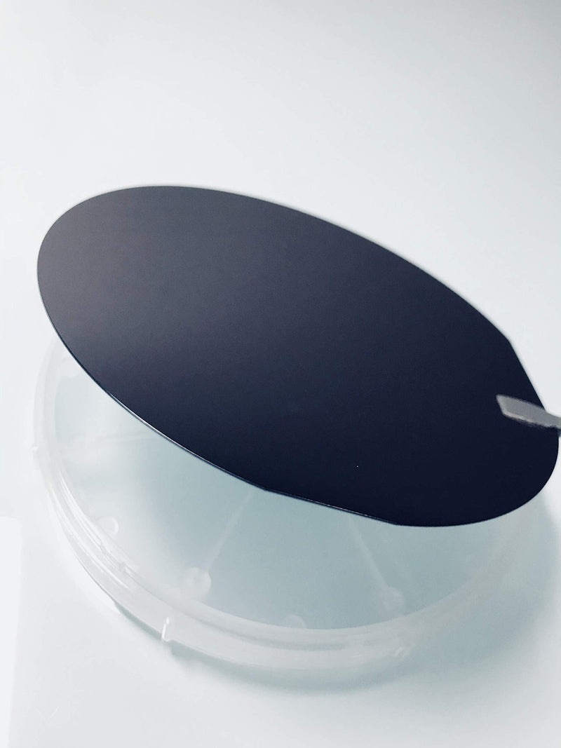 Alpha Nanotech Prime-Grade SSP 4'' Silicon Wafers (525 um, 1-30 ohm·cm, Qty: 1) 4'' Ultra-Flat Prime-Grade Double-Side Polished Silicon Wafer in a Wafer Carrier (FBM)