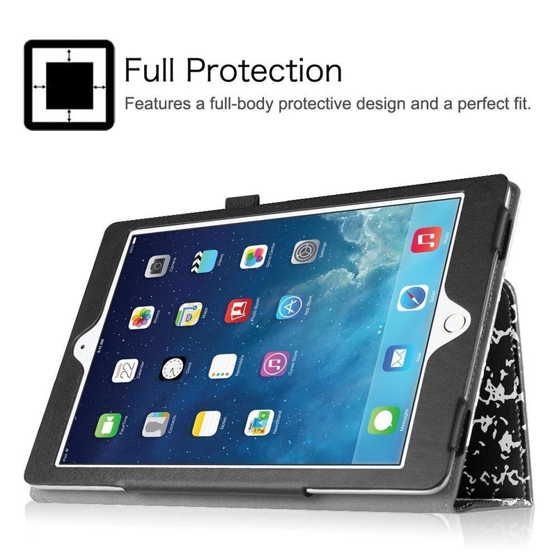 Fintie Folio Case for iPad Mini 1/2/3 - Slim Fit Case Smart Stand Cover Auto Sleep/Wake Feature for iPad Mini 1 / iPad Mini 2 / iPad Mini 3, Composition Book Black Z-Composition Book_B