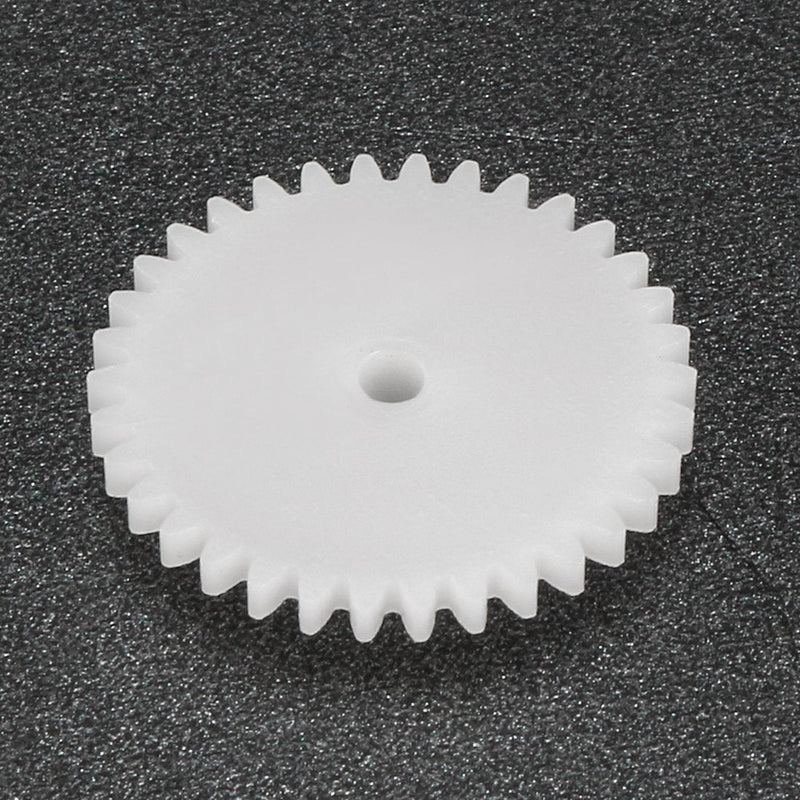 uxcell 20pcs Plastic Gears 38 Teeth Model 382A Reduction Gear Plastic Worm Gears for RC Car Robot Motor