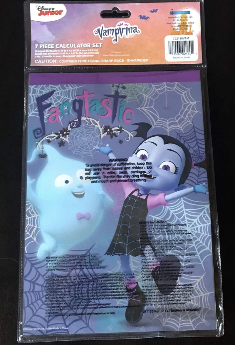 4SGM Vampirina 7Piece Calculator Set