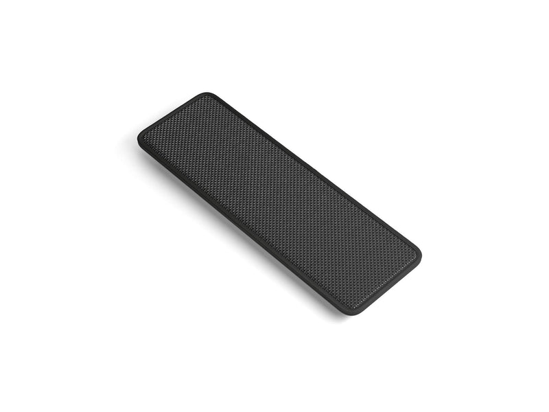 Glorious Gaming Wrist Pad/Rest - Compact - Black - Mechanical Keyboards, Stitched Edges, Ergonomic | 12x4 inches | 25mm/1in Thick (GWR-75) Compact (Black)