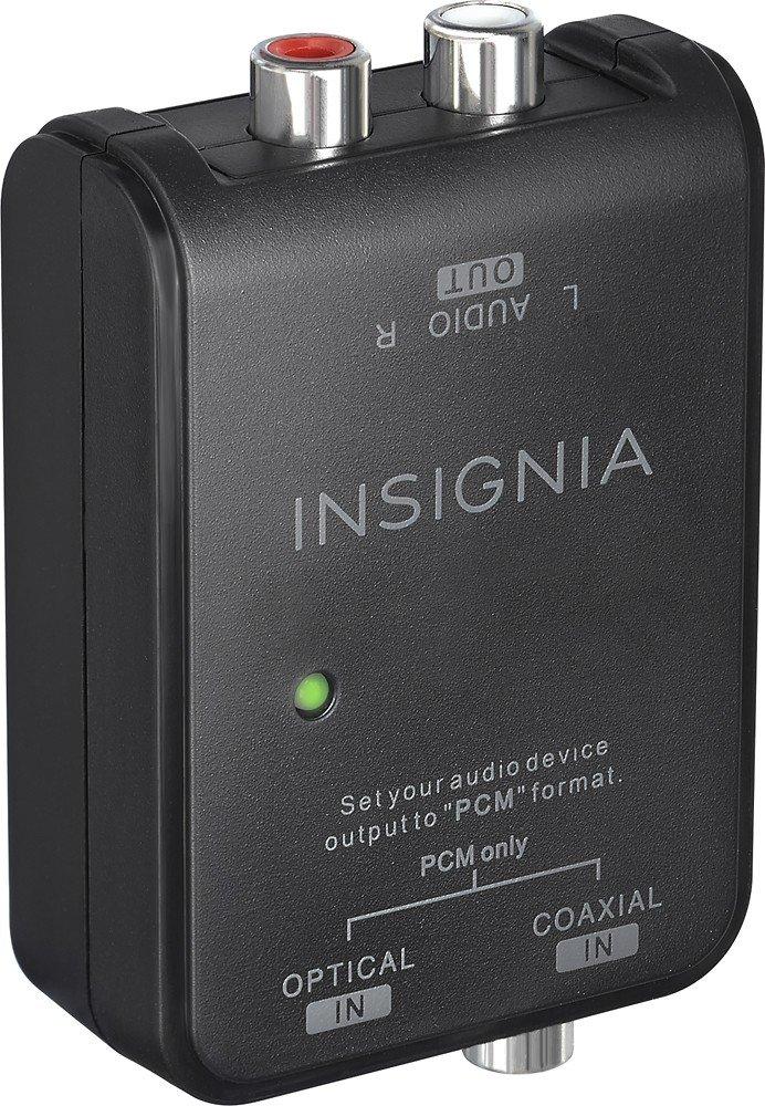 Insignia Optical/Coaxial Digital-to-Analog Converter - Black