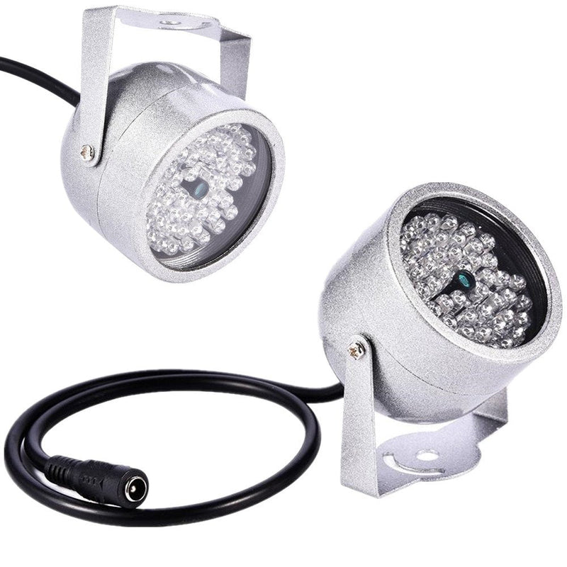 fosa Camera IR Illuminator Lights, 140 LED Waterproof Infrared Night Vision Light for Security CCTV Camera