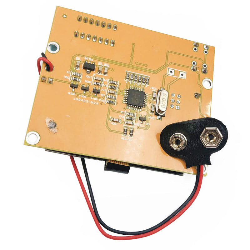 FainWan Multifunction LCR-T4 Mega328 Transistor Tester Diode Triode Capacitance ESR Meter MOS PNP/NPN M328 with Inductance Capacitor ESR Testing Function Green Backlight LCD Display