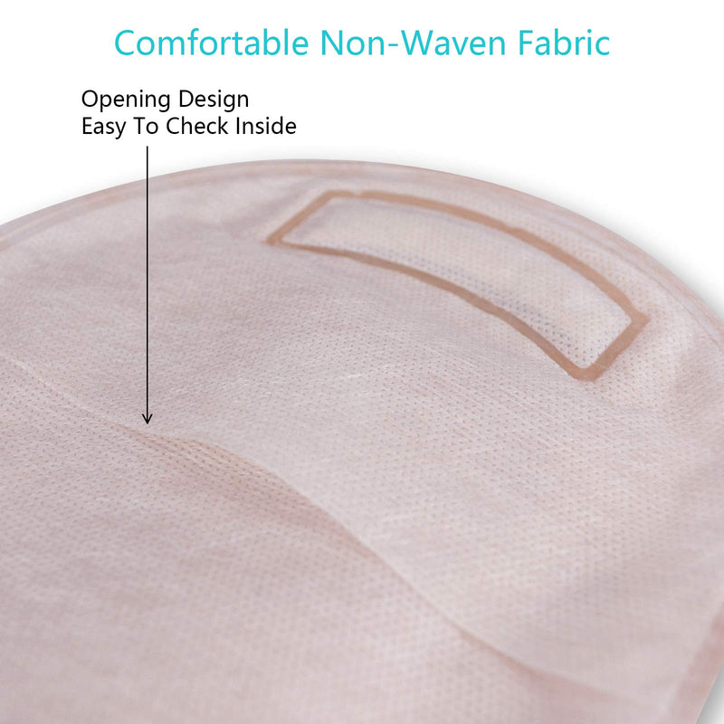 Carbou Ostomy Bags,20PCS Colostomy Supplies,One Piece Drainable Ostomy Pouch for Ileostomy Stoma Care, Cut-to-Fit (One Piece Closure) 23 Piece Set