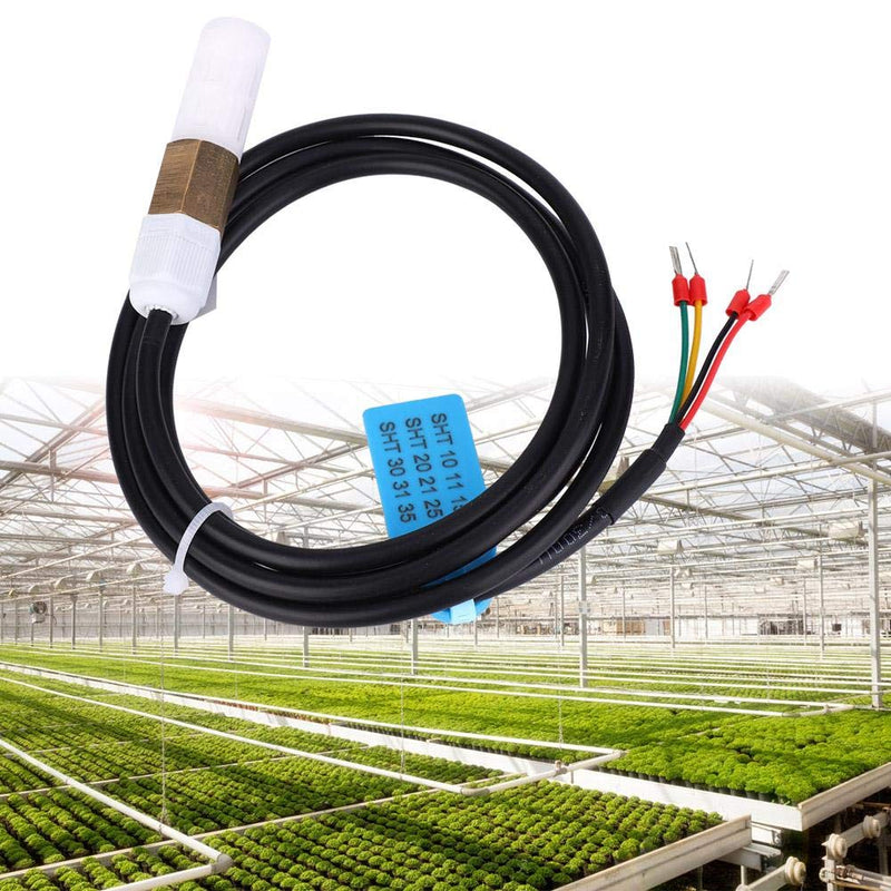 Digital Temperature Humidity Sensor Copper Plastic Housing High Accuracy for Soil FS400-SHT3 Housing High Accuracy Low Consumption I2C Output(SHT35)