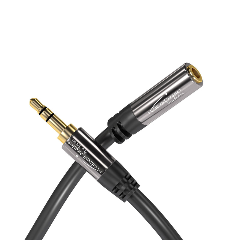 KabelDirekt â€“ (6 feet 3.5mm Male to 3.5mm Female Stereo Audio Extension Cable â€“ Pro Series 6 feet