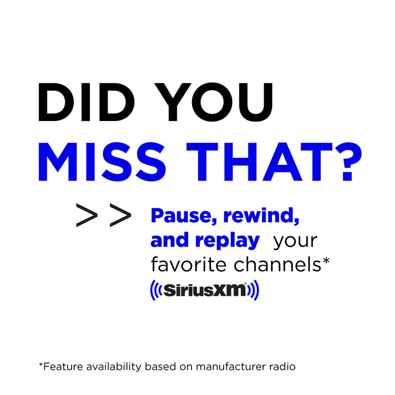 SiriusXM SXV300v1 Connect Vehicle Tuner Kit for Satellite Radio with Free 3 Months Satellite and Streaming Service