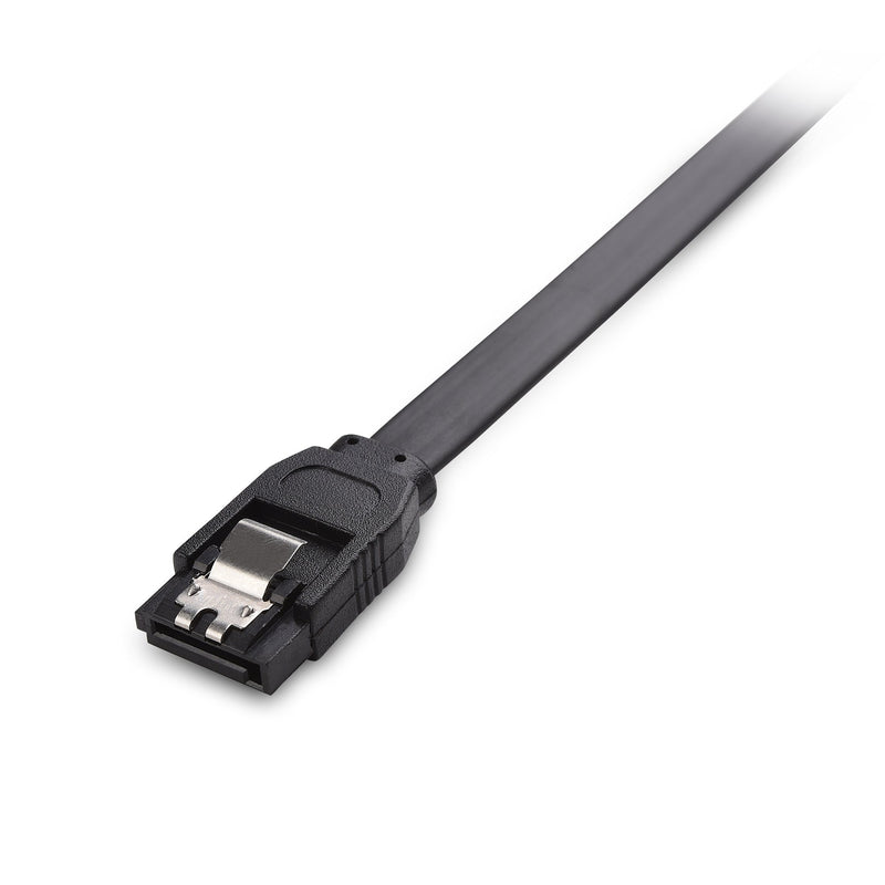 Cable Matters 3-Pack 90 Degree Right Angle SATA III 6.0 Gbps SATA Cable (SATA 3 Cable) Black - 18 Inches