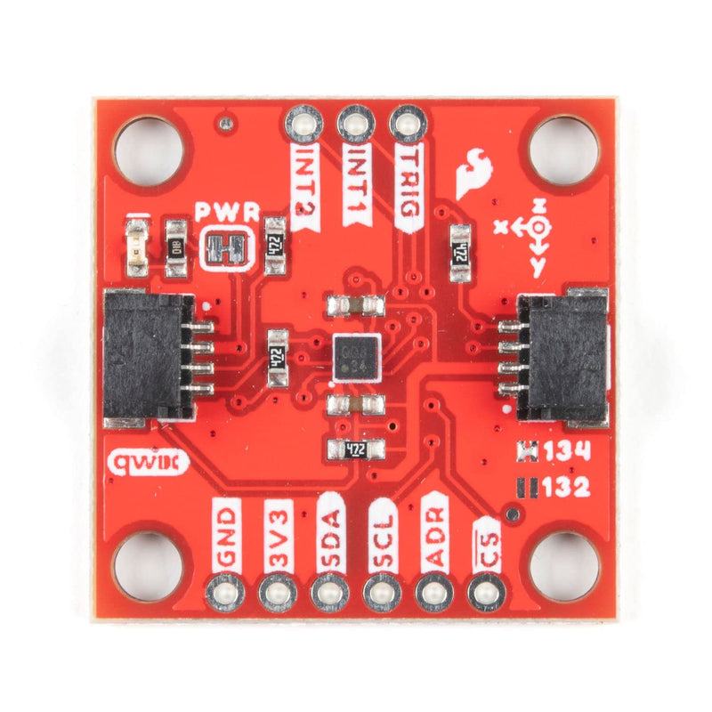 SparkFun Triple Axis Accelerometer Breakout - KX134 (Qwiic)-KX134 Digital Low-power-16-bit Resolution Three-axis Accelerometer-Freefall-Directional Tap-Double-Tap-Tilt Orientation Detection