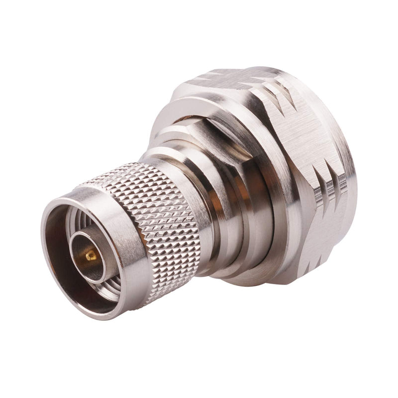 L29 7/16 DIN Male Jack to N Male Plug Rf Coaxial Adapter Connector