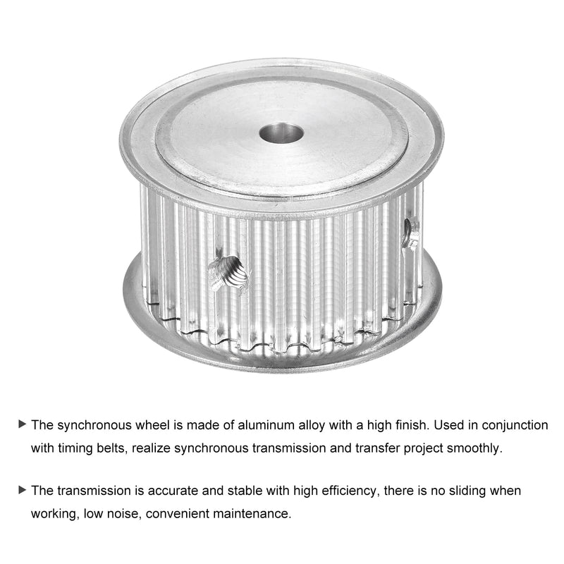 MECCANIXITY 5M 25Teeth Timing Pulley Synchronous Wheel Belt Drive 5mm Pitch 5mm Bore for Belt, 3D Printer, CNC