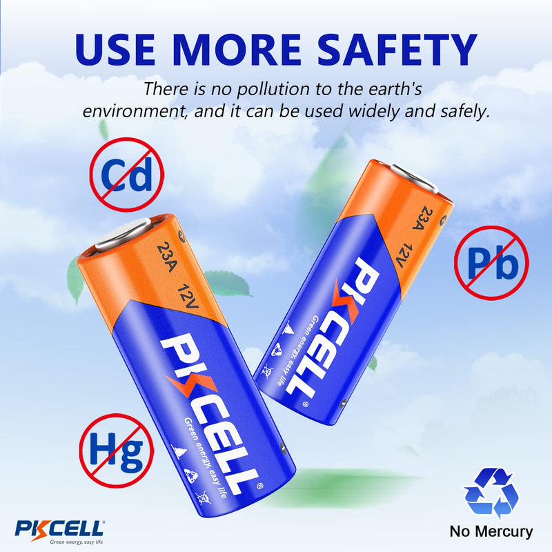 A23 23A 12V Alkaline Battery 12V Specialty 23AE Battery (15 Count) 15 count