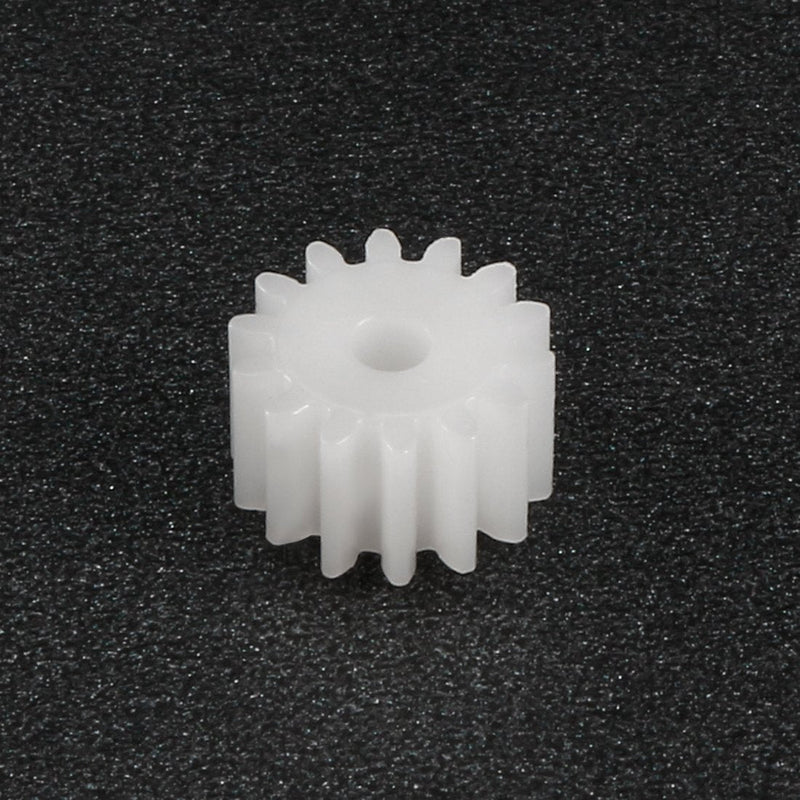 uxcell 20pcs Plastic Gears 14 Teeth Model 142A Reduction Gear Plastic Worm Gears for RC Car Robot Motor