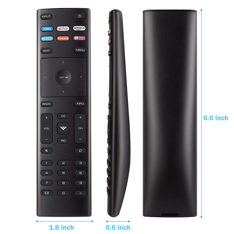 YOSUN XRT136 Universal Remote for Vizio Smart TV Remote,Replacement for Vizio All TV Remote