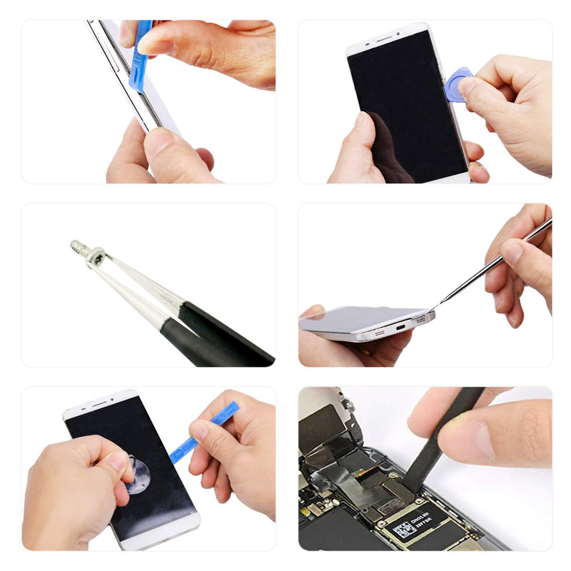 Precision Screwdriver Kit, XOOL 140 in 1 Electronics Repair Tool Magnetic Driver Kit with 120 Bits, Flexible Shaft, Extension Rod for Computer, Mobile Phone, Smartphone, Game Console, PC, Tablet