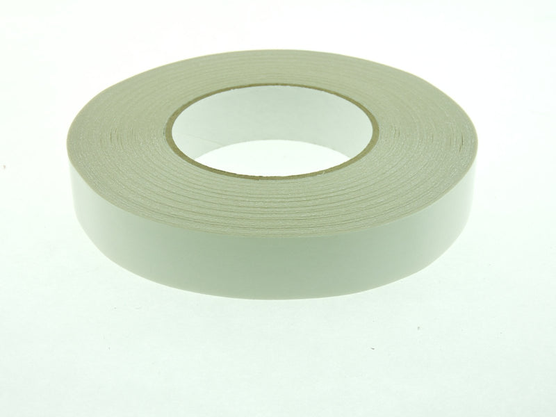 1" x 5 Mil 60yd Double Sided Coated Tape Clear High Clarity Very Sticky Permanent Trophy Mounting Window Sign Poster Board Installation Placard Hold Down 24mm 1 Inch .94 in