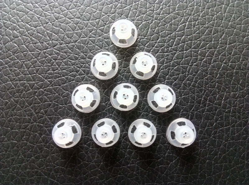 Jungle Care Hearing Aid Ear Piece Open Dome 6mm 10-Pack Comfortable PSAP (Personal Sound Amplifiers Product) Kit Ear Tips Invisible, Perfect for Open Air (Open fit), Except for RIC