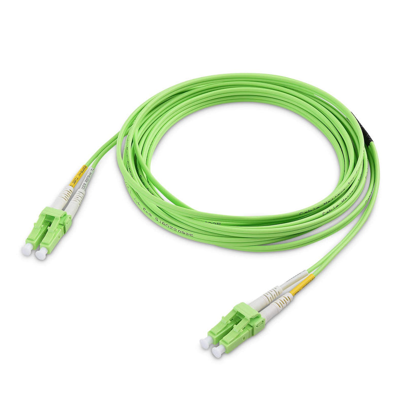 Cable Matters 40Gb 100Gb OFNP Plenum Rated Multimode Duplex 50/125 OM5 Fiber Cable (Fiber Optic Cable, LC to LC Fiber Patch Cable) 2m