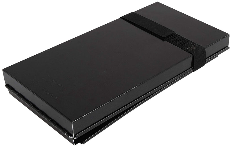 Saunders Black Recycled Aluminum Citation Holder – Eco-Friendly Office Supply, Corrosion Resistant, Lightweight Clipboard. Stationery Supplies