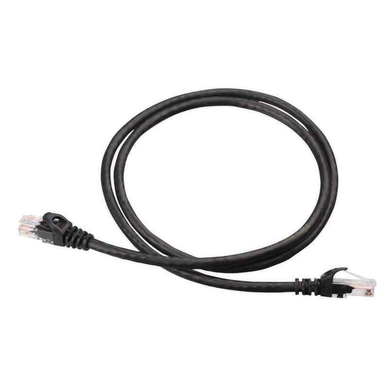 Cable Matters 10-Pack Snagless Short Cat 6 Ethernet Cable 3 ft (Cat 6 Cable, Cat6 Cable, Internet Cable, Network Cable) in Black 3 Feet
