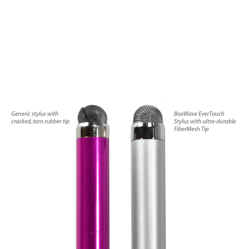 Stylus Pen for iPad 2 (Stylus Pen by BoxWave) - EverTouch Capacitive Stylus, Fiber Tip Capacitive Stylus Pen for iPad 2, Apple iPad 2 - Crimson Red